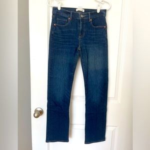 LOFT modern straight jeans
